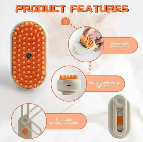 Original Electric Spray Handle Pet Massage Brush