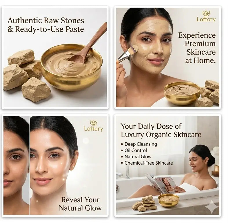 Multani Mitti Stone Fuller's Earth Clay