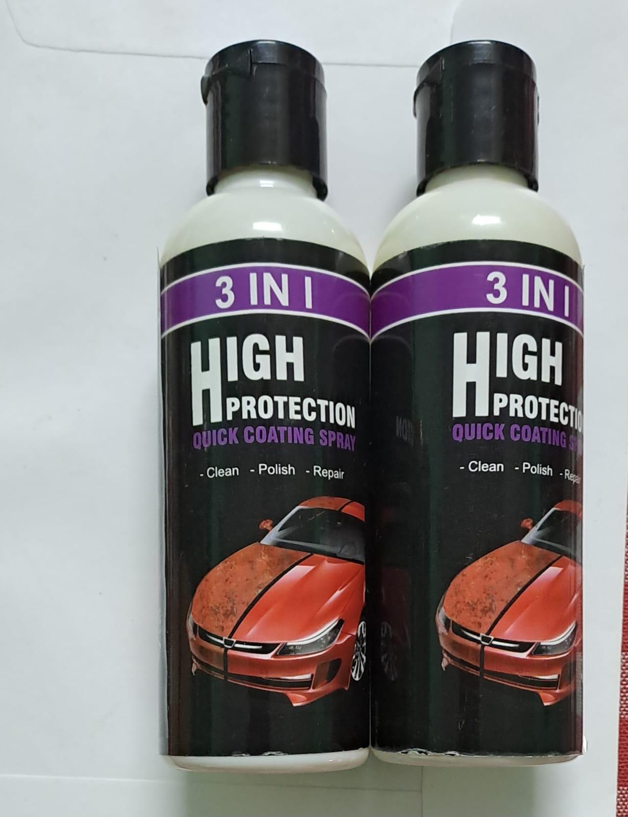 Hydrophobic Polish Coating Car Scratch Spray (Pack of 2)