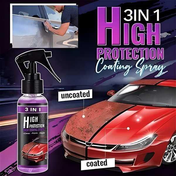 Hydrophobic Polish Coating Car Scratch Spray (Pack of 2)