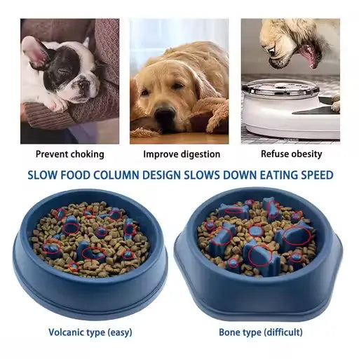 Slow Feeding Anti-Choking Pet Bowl