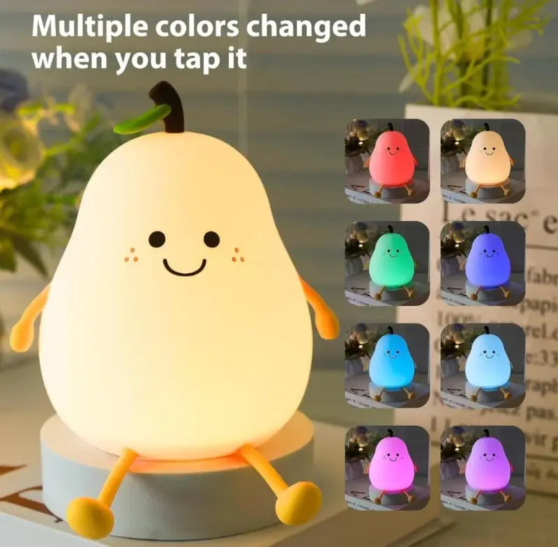 PEAR NIGHT LAMP (Warm White)