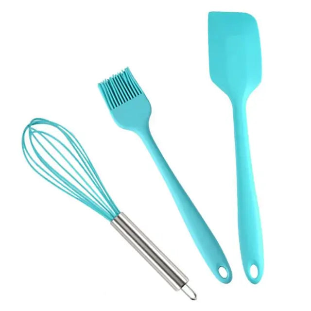 Silicone Spatula Set for Kitchen