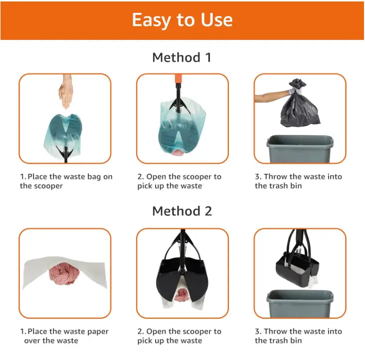 Portable Folding Pet Pooper Scooper
