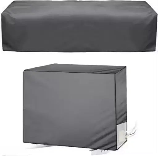 SVASTI Waterproof PVC Split AC Cover for 1.5 Ton AC (Pack of 2)