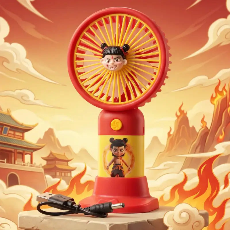 Portable USB Handheld Cooling Fan for Kids & Travel
