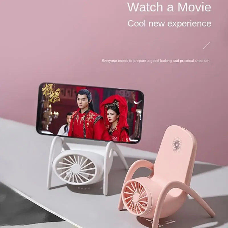 Portable Mobile Phone Holder Fan Personal Fan Multi