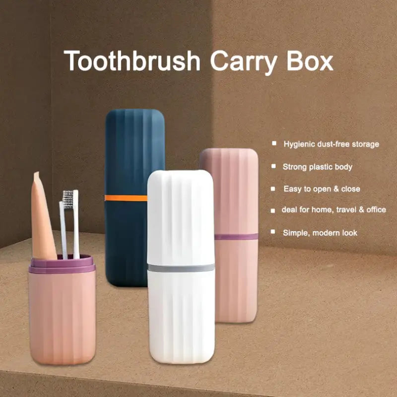 Multifunction Portable Travel Toothbrush Case
