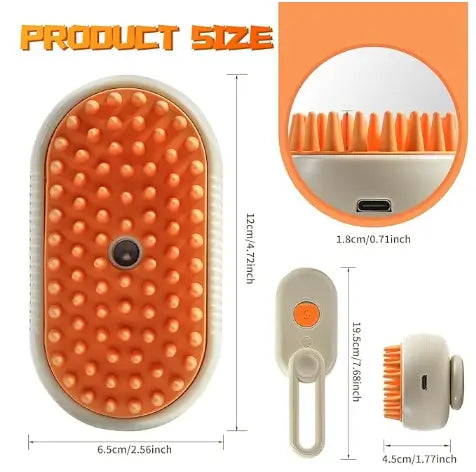 Original Electric Spray Handle Pet Massage Brush