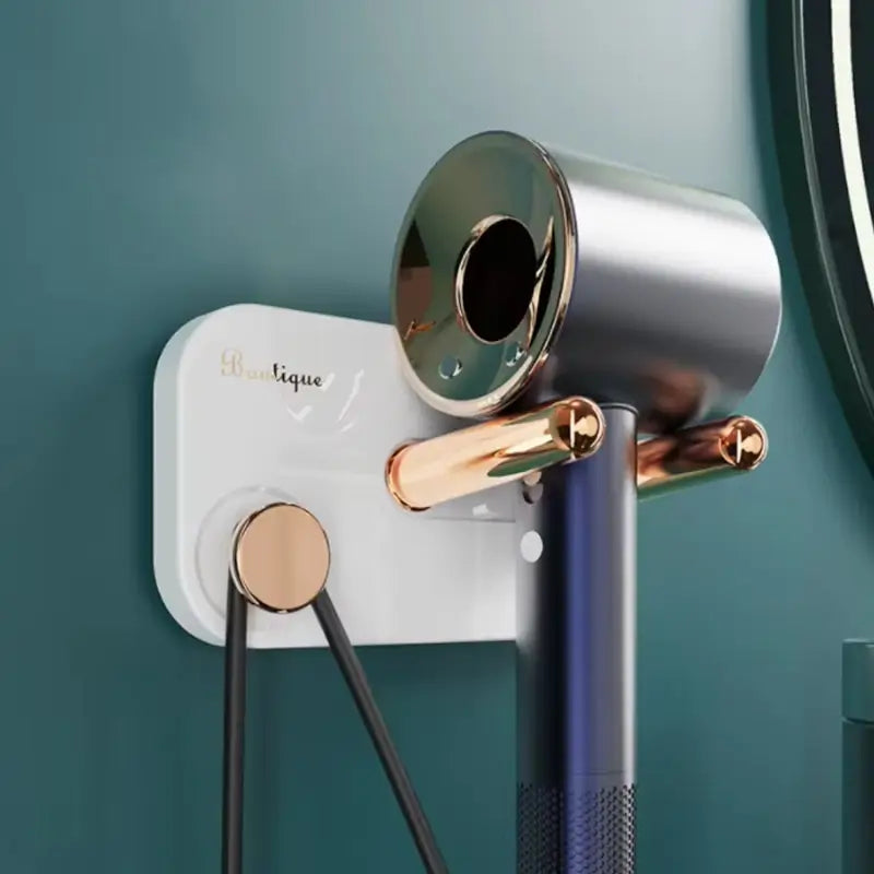Wall Mount Self-Adhesive Hair Dryer Holder