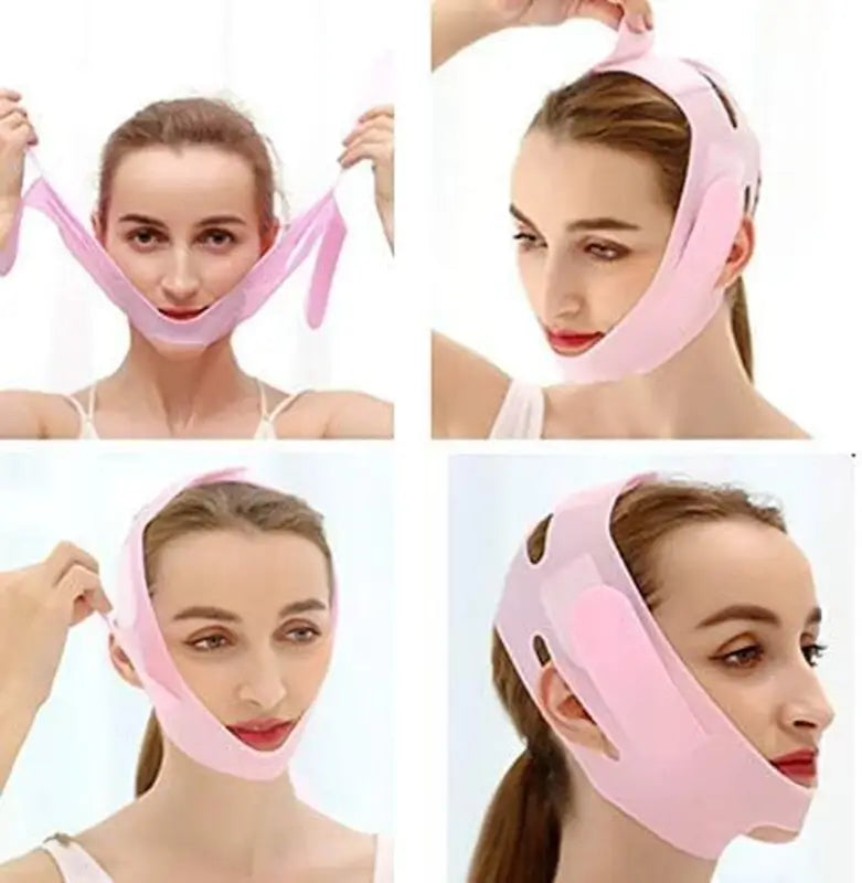 Silicone V Face Mask for Face Lift Facial Slimming Bandage