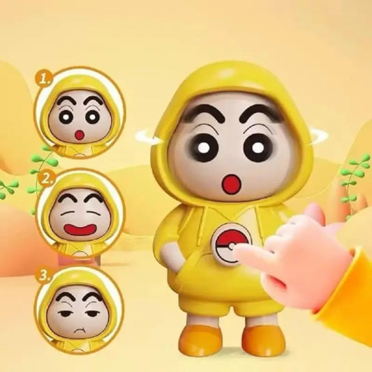 Shinchan 3D Face Changing Cartoon Keychain