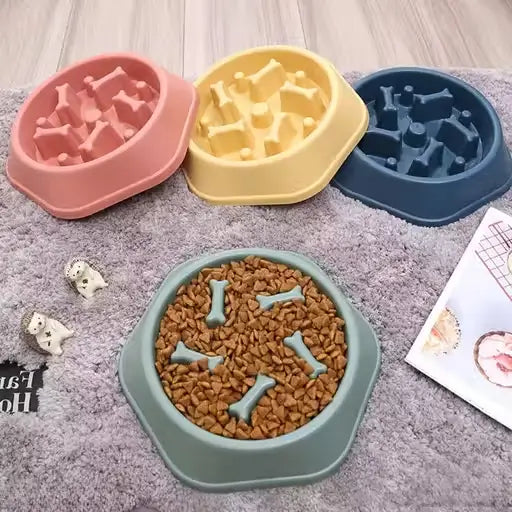 Slow Feeding Anti-Choking Pet Bowl
