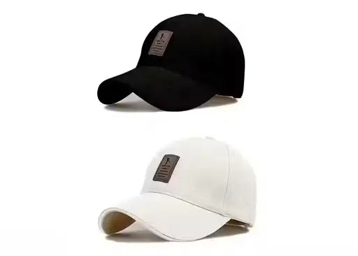 Tekzie Combo Pack of 2 Cotton Baseball Caps
