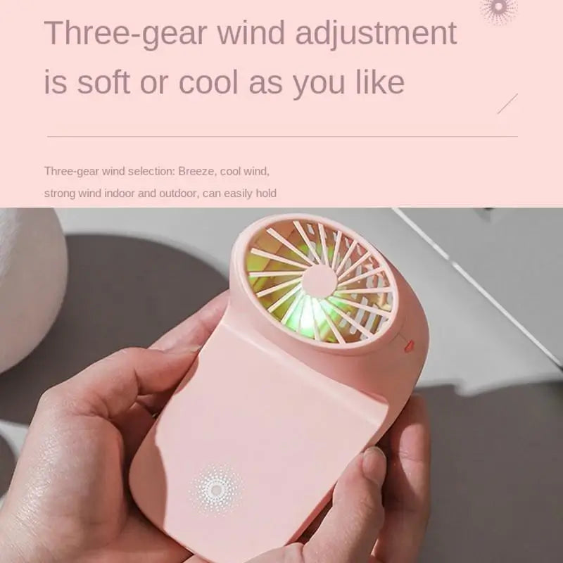 Portable Mobile Phone Holder Fan Personal Fan Multi