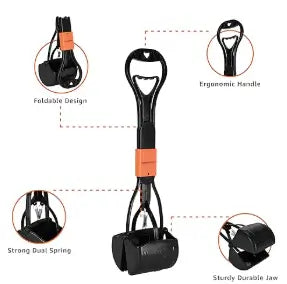 Portable Folding Pet Pooper Scooper