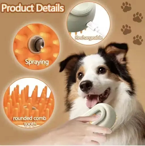 Original Electric Spray Handle Pet Massage Brush