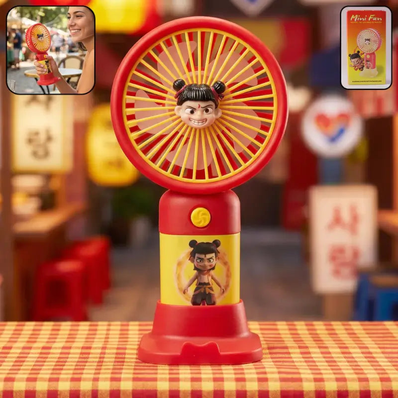 Portable USB Handheld Cooling Fan for Kids & Travel