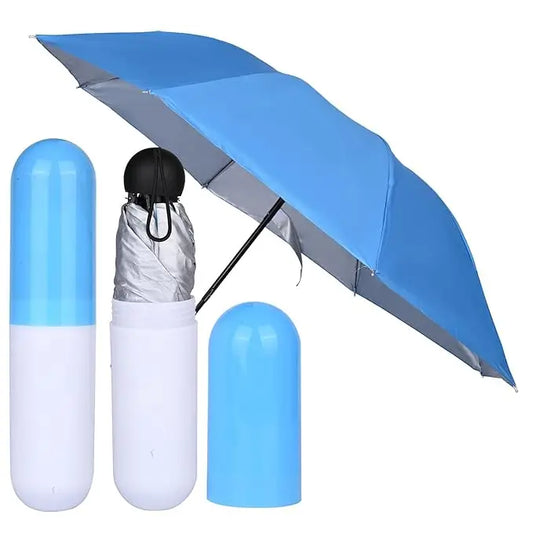 Capsule Shape Mini Folding Umbrella