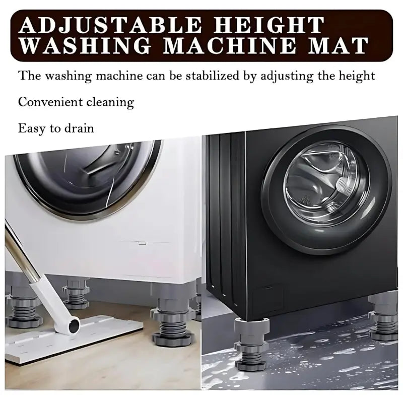 Adjustable Anti-Vibration Pads for Washing Machine(4 Pc)