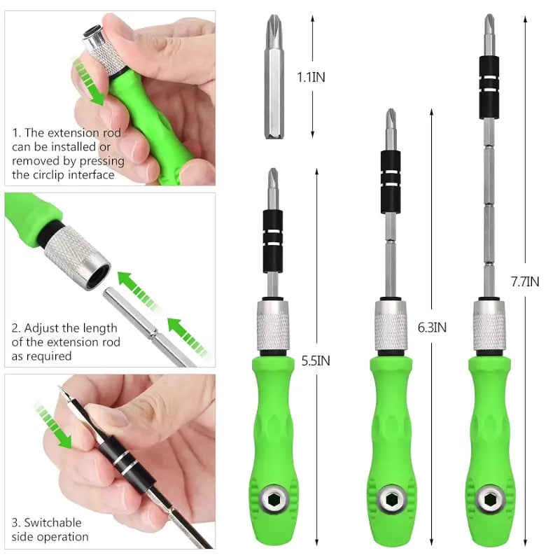 32-in-1 Mini Screwdriver Bits Set