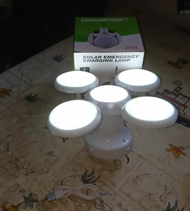 Solar Camping Light – USB