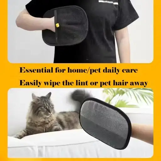 Reusable Pet Hair Remover Grooming Glove