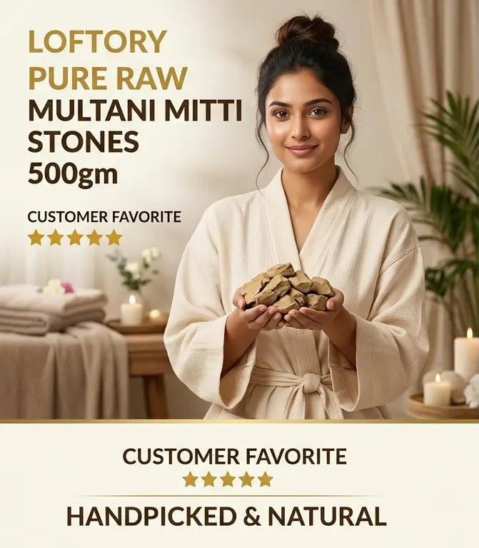 Multani Mitti Stone Fuller's Earth Clay
