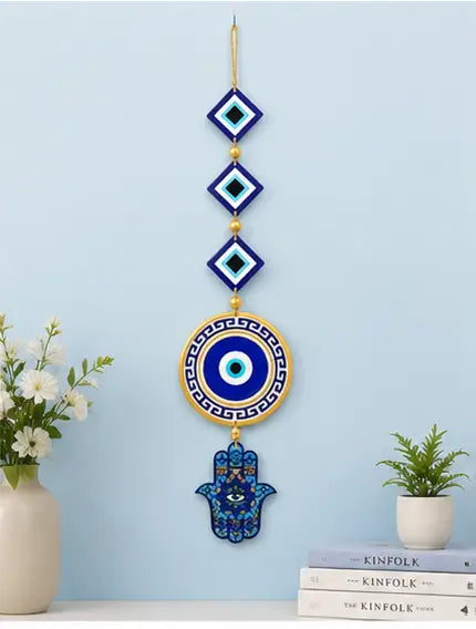 Wooden Nazar Wall Hanging