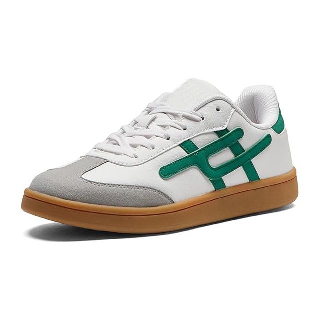 Campus Mens Roar Wht/Grn Sneakers