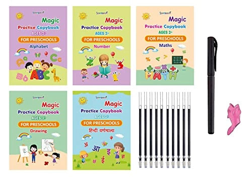 Auto Erase Magic Copybook Set for Kids
