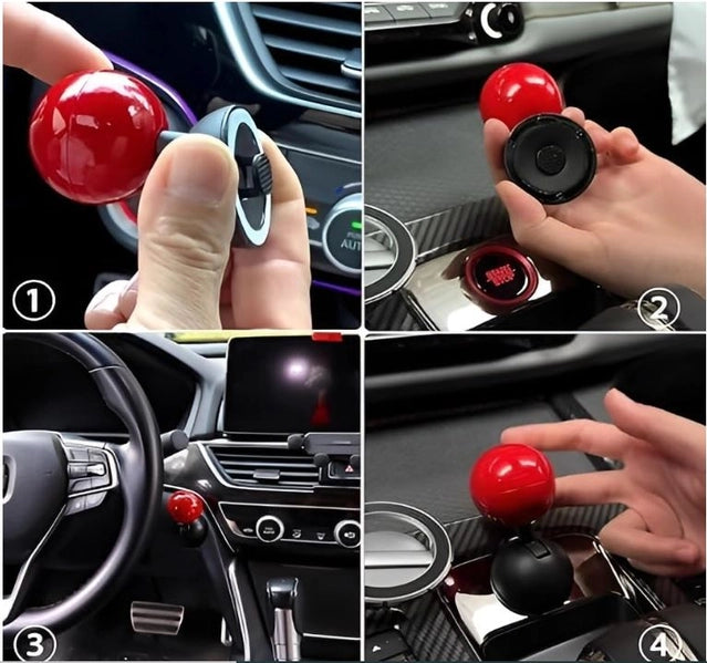 Car Engine Start Stop Button Cover