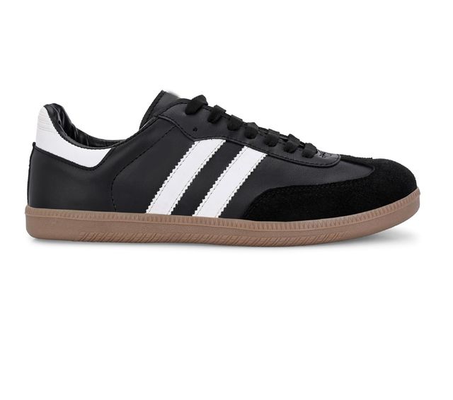 GINGER Striped Lace-Up Sneakers