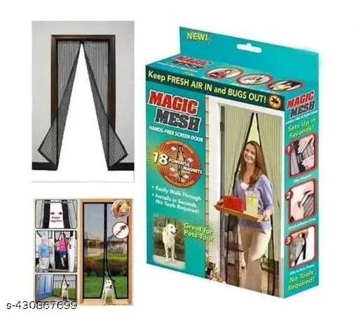 Polyester Magnetic Mosquito Net for Door