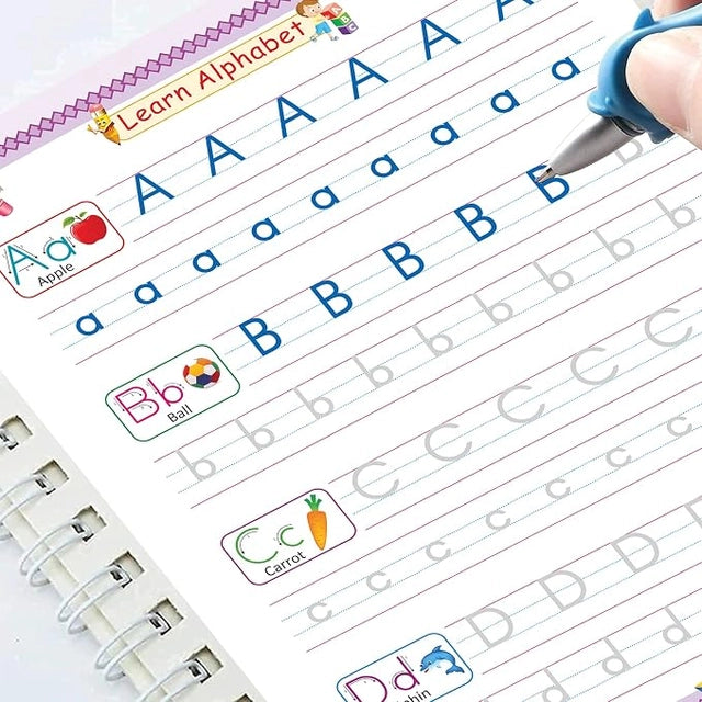 Auto Erase Magic Copybook Set for Kids