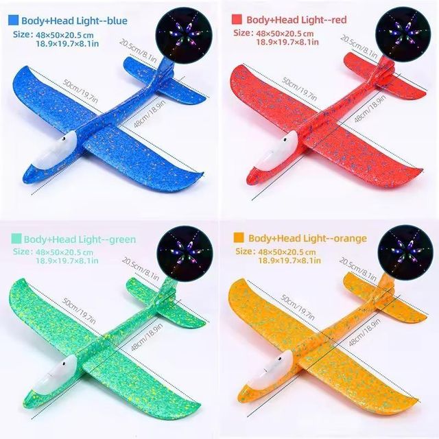 Big Flash Glider Foam Plane