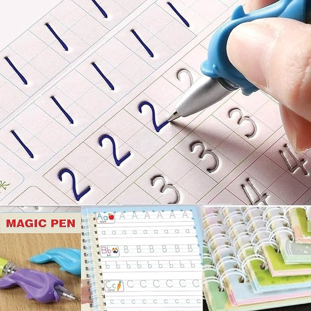 Auto Erase Magic Copybook Set for Kids