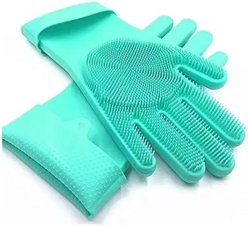 Silicone Pet Grooming Bath Glove for Dogs and Cats Hair Removal Scrubber