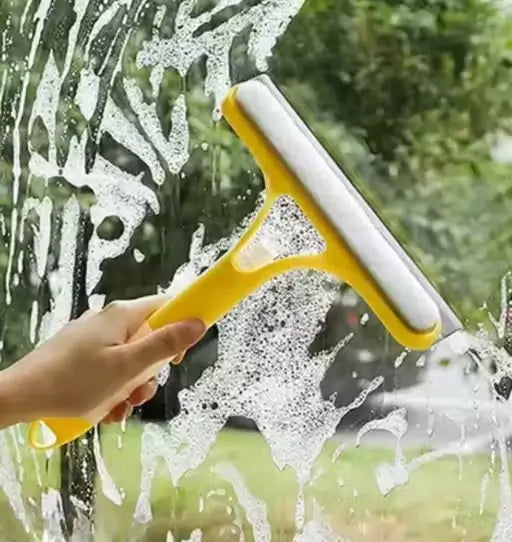 3-in-1 Spray Glass Wiper Cleaner for Home and Car