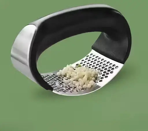 Stainless Steel Garlic Press Crusher Manual Kitchen Tool
