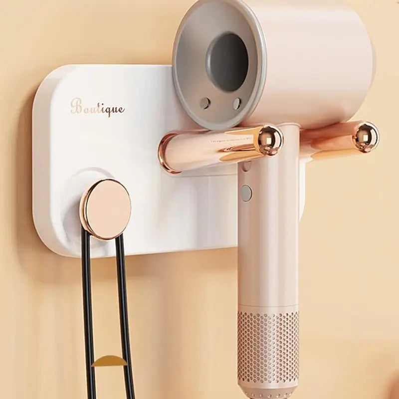 Wall Mount Self-Adhesive Hair Dryer Holder