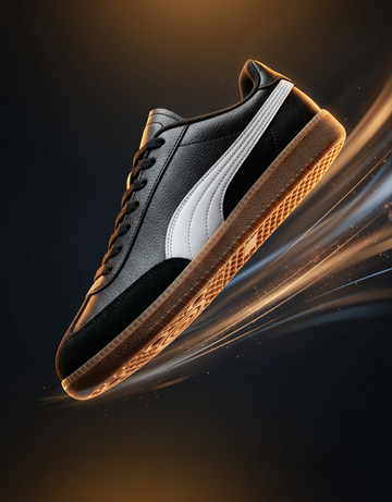 PUMA 9-T - BLACK/WHITE