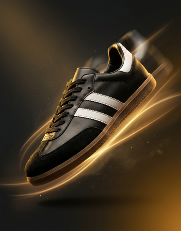 GINGER Striped Lace-Up Sneakers