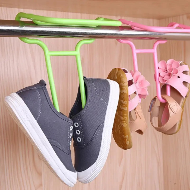 Shoe Organizer Stand Closet Shoe Organizer Shoe Holder (2 Pc Set)