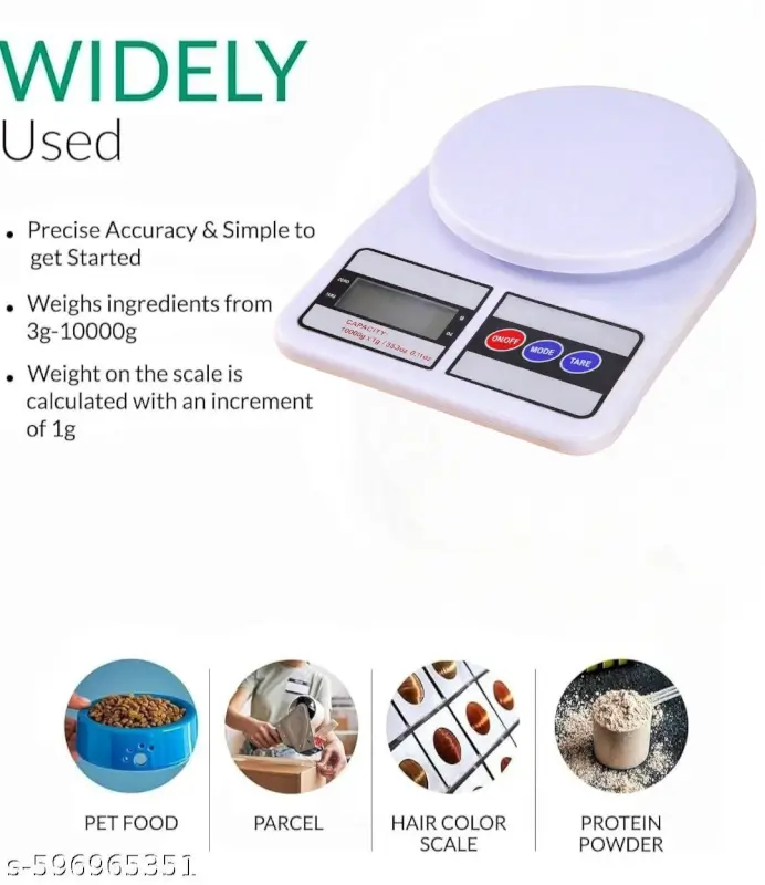 SF-400 Weighing Scale for Home & Kitchen