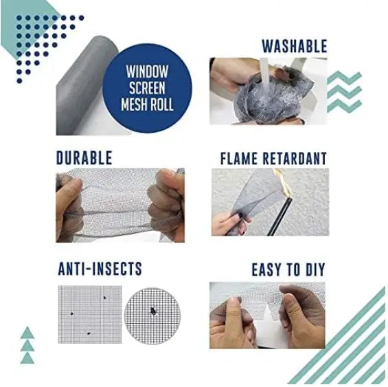 Mosquito Net for Window – Fiber Glass Mesh